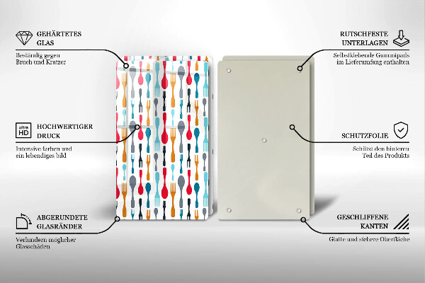 Kitchen worktop saver Spoon illustration