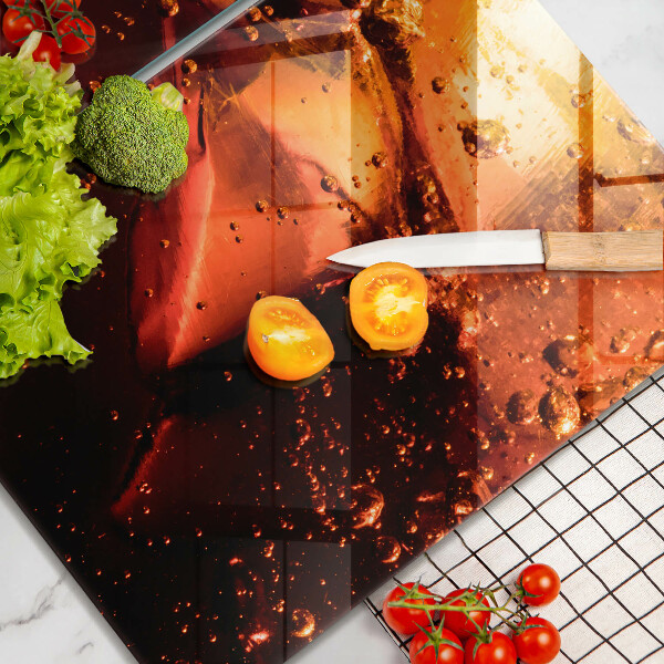 Kitchen worktop saver Cola drink with ice