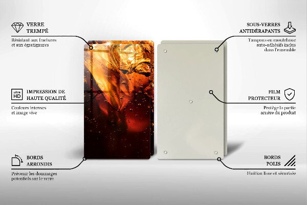 Kitchen worktop saver Cola drink with ice