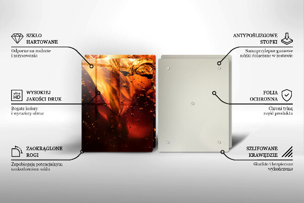 Kitchen worktop saver Cola drink with ice