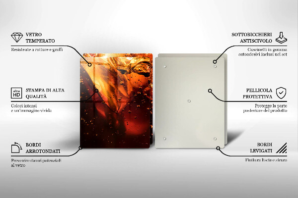 Kitchen worktop saver Cola drink with ice