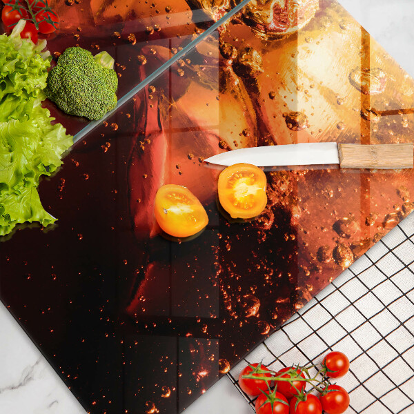 Kitchen worktop saver Cola drink with ice