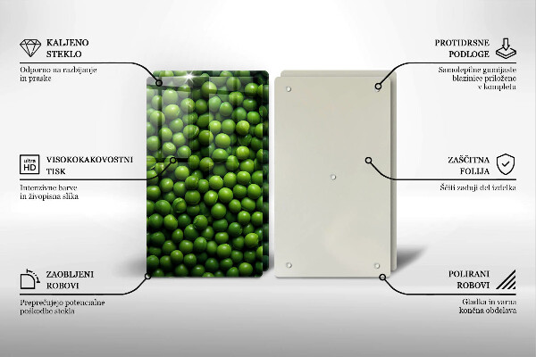 Kitchen worktop saver Green bean