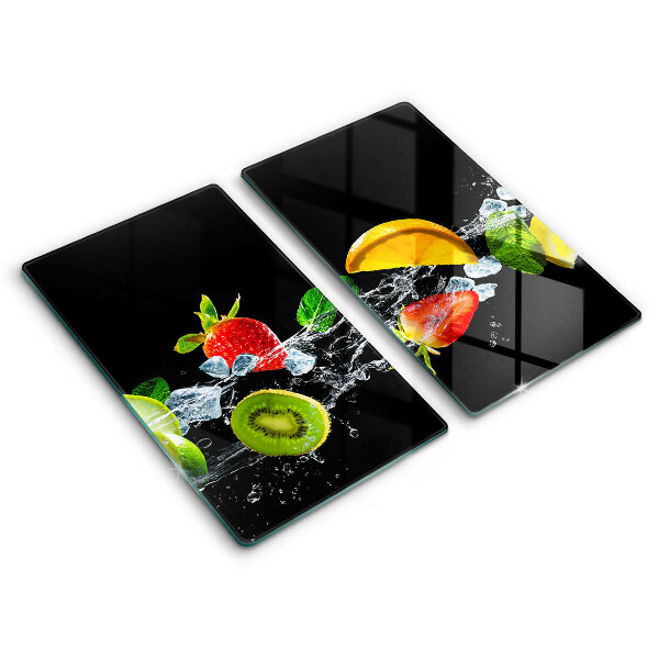 Kitchen worktop saver Fruits in water