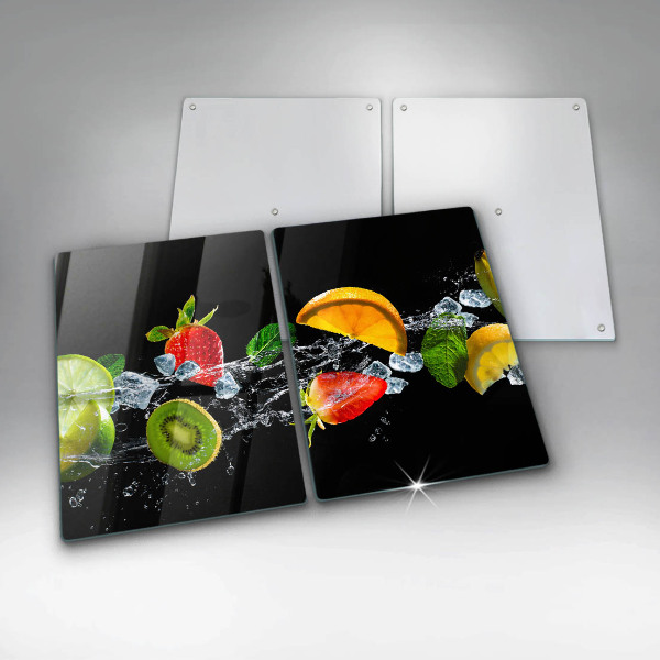 Kitchen worktop saver Fruits in water
