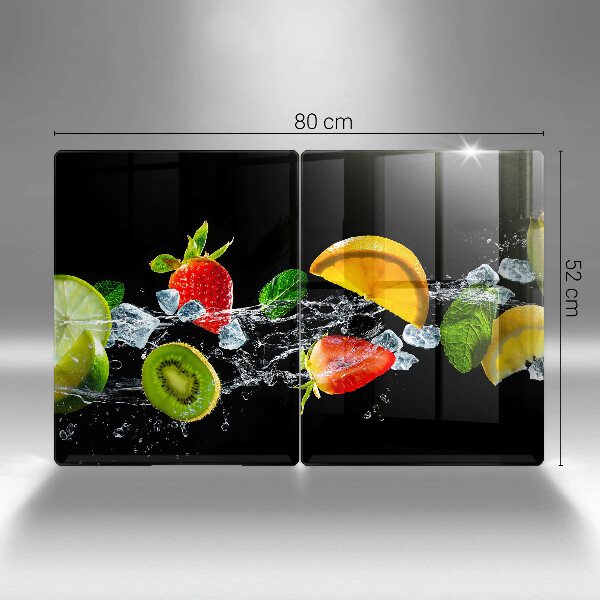 Kitchen worktop saver Fruits in water
