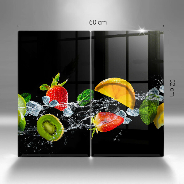 Kitchen worktop saver Fruits in water