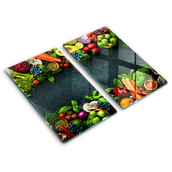 Kitchen worktop saver Fresh vegetables