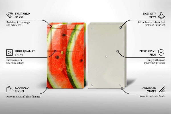 Kitchen countertop cover Watermelon slices