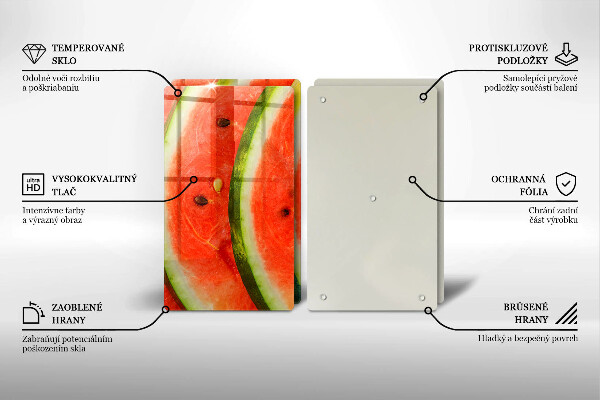 Kitchen countertop cover Watermelon slices