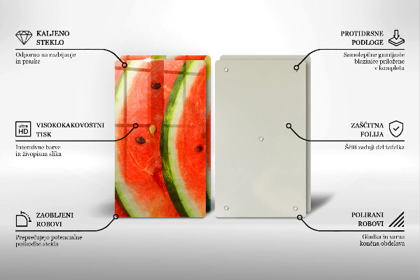 Kitchen countertop cover Watermelon slices