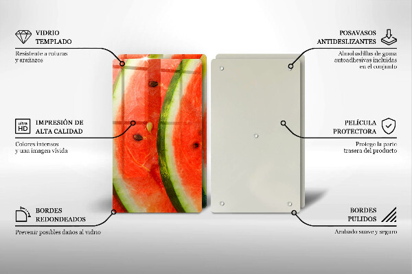 Kitchen countertop cover Watermelon slices