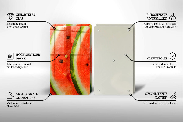 Kitchen countertop cover Watermelon slices