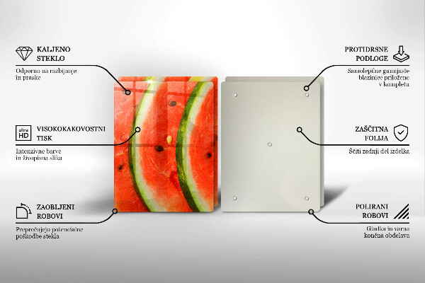 Kitchen countertop cover Watermelon slices