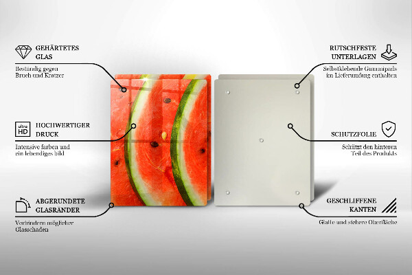 Kitchen countertop cover Watermelon slices