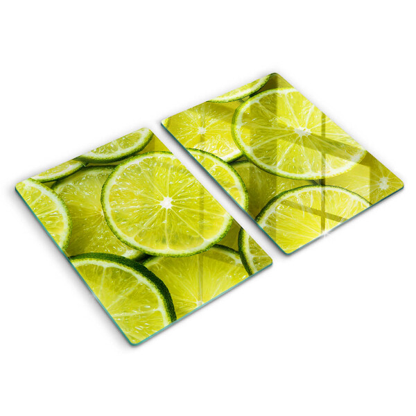 Kitchen countertop cover Lime slices