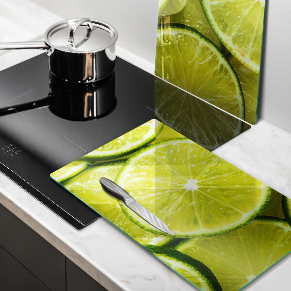Kitchen countertop cover Lime slices