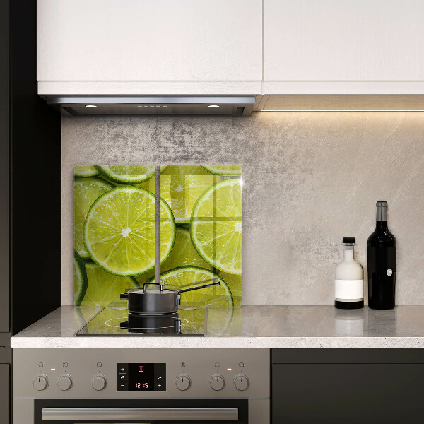 Kitchen countertop cover Lime slices