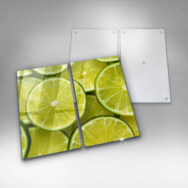 Kitchen countertop cover Lime slices