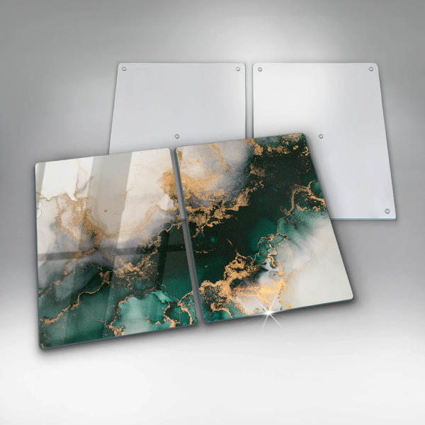 Kitchen worktop saver Multicolored marble