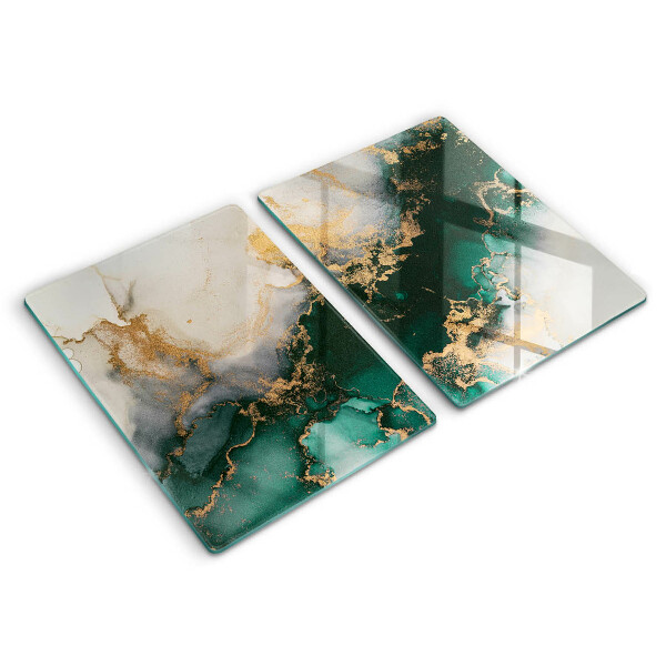 Kitchen worktop saver Multicolored marble