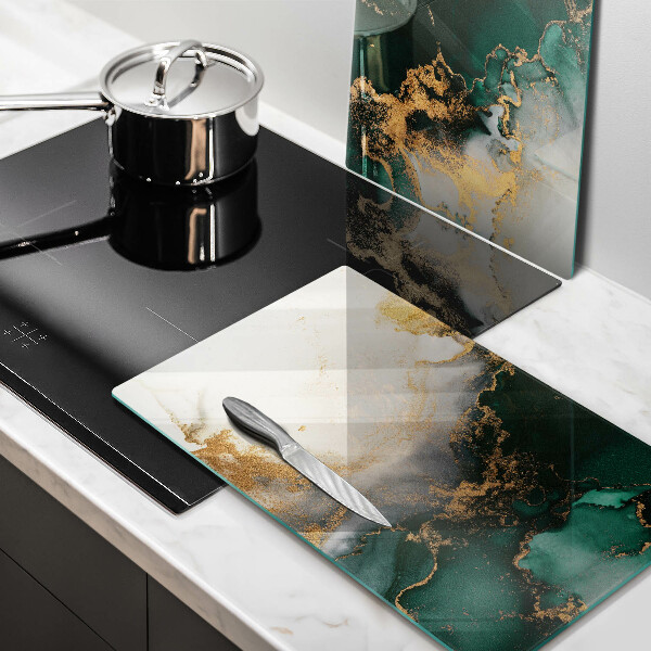 Kitchen worktop saver Multicolored marble