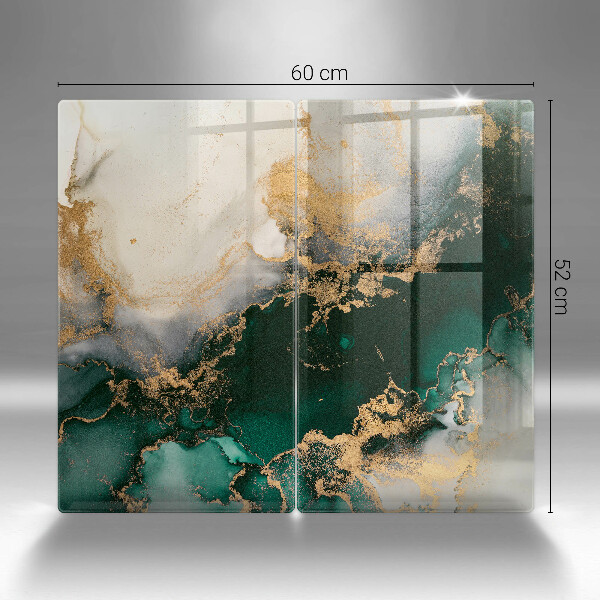 Kitchen worktop saver Multicolored marble