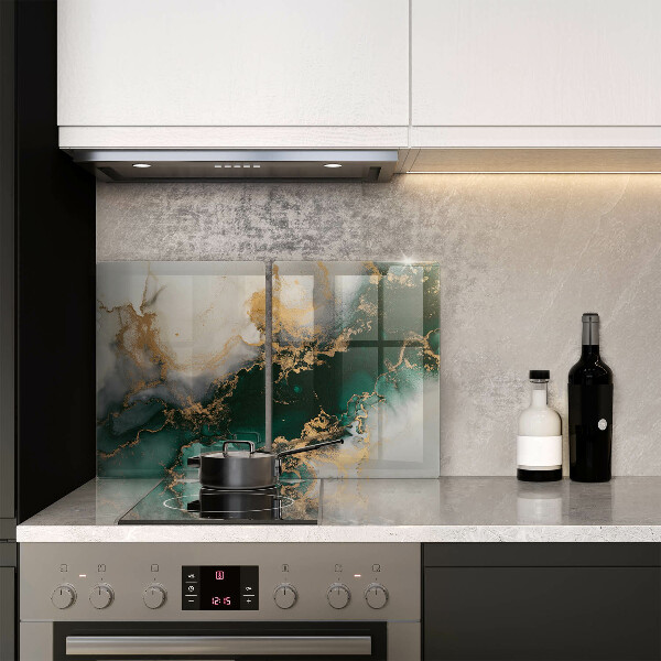 Kitchen worktop saver Multicolored marble