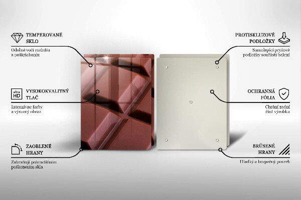 Kitchen worktop saver Chocolate squares