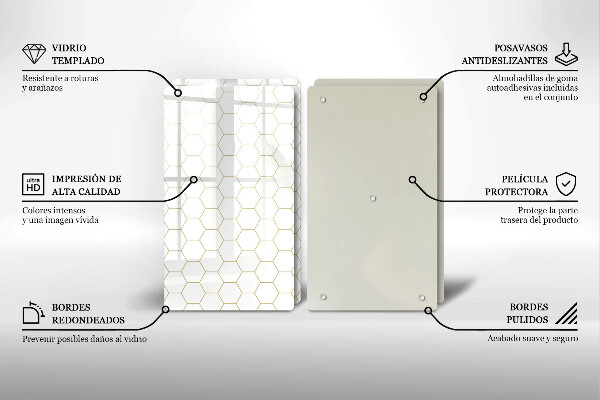 Kitchen worktop saver Abstract patterns