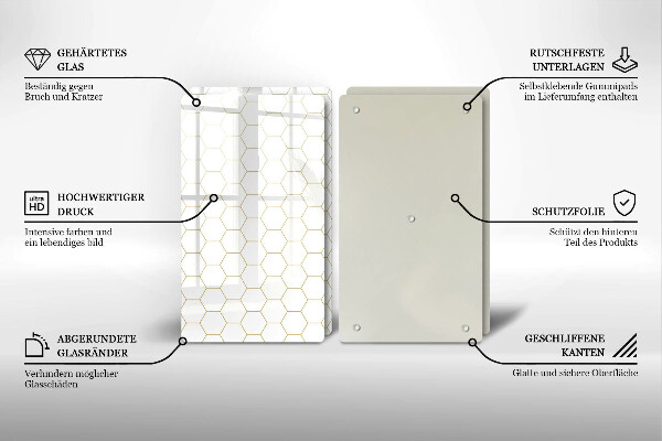 Kitchen worktop saver Abstract patterns