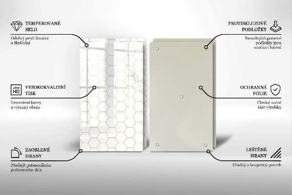 Kitchen worktop saver Abstract patterns