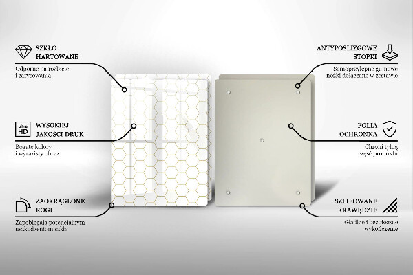 Kitchen worktop saver Abstract patterns