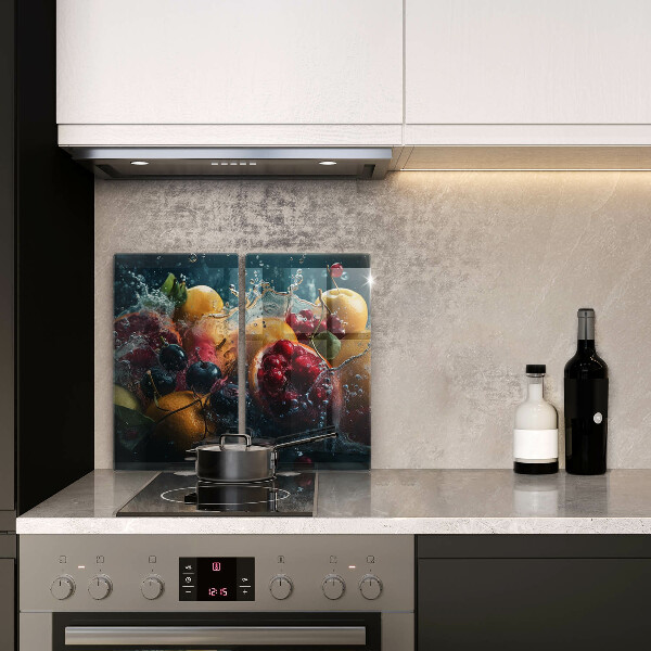 Kitchen worktop saver Fruits in water