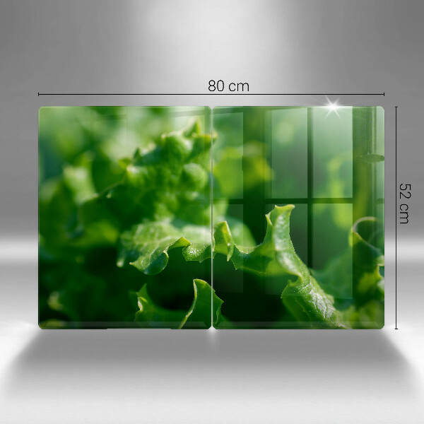 Kitchen worktop saver Lettuce leaves