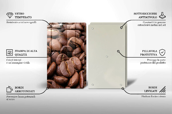 Kitchen worktop saver Coffee beans