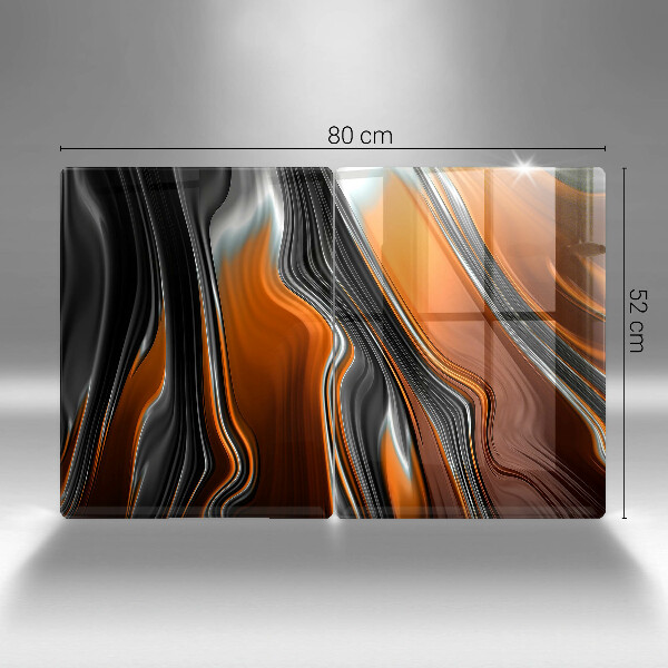 Kitchen worktop saver Abstract pattern