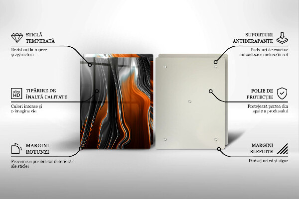 Kitchen worktop saver Abstract pattern