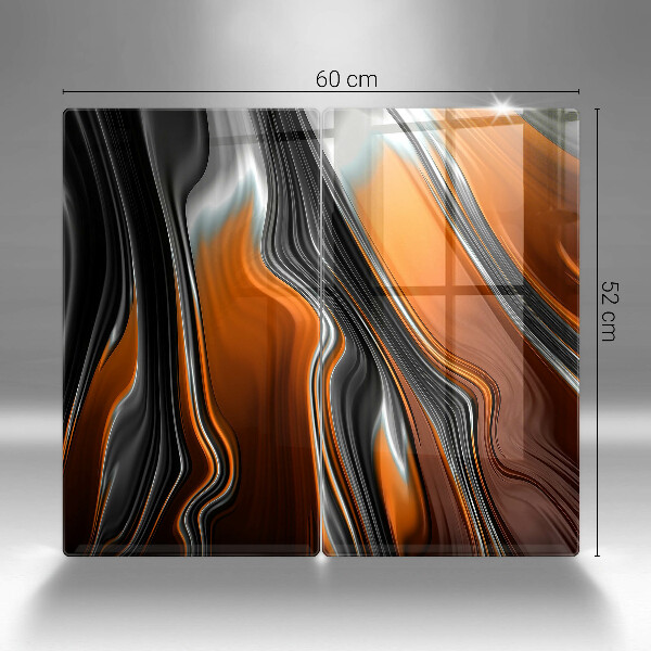 Kitchen worktop saver Abstract pattern