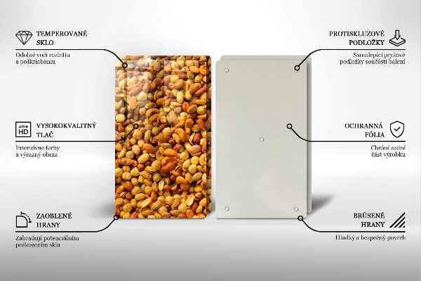 Kitchen worktop saver Mixture of nuts