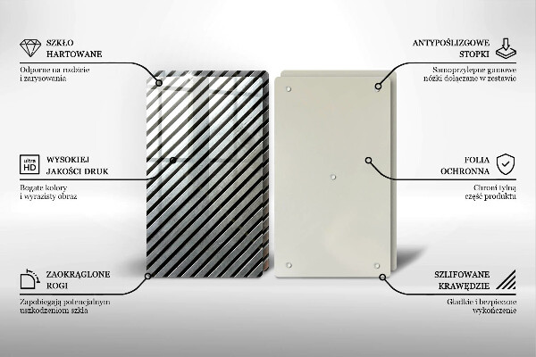 Kitchen worktop saver Metal lines