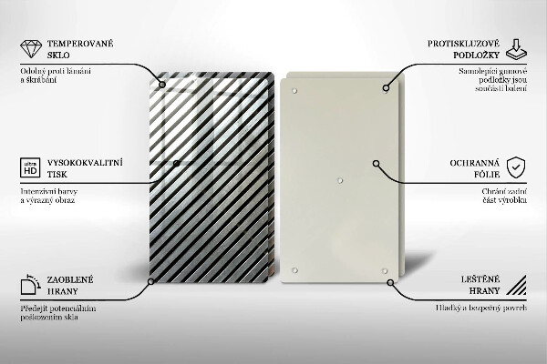 Kitchen worktop saver Metal lines