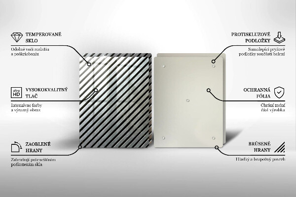 Kitchen worktop saver Metal lines