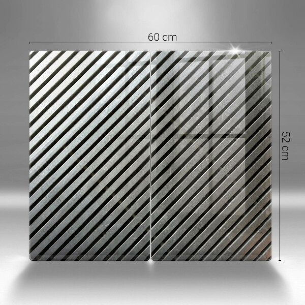 Kitchen worktop saver Metal lines