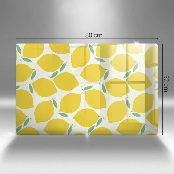 Kitchen worktop saver Illustratuion lemons
