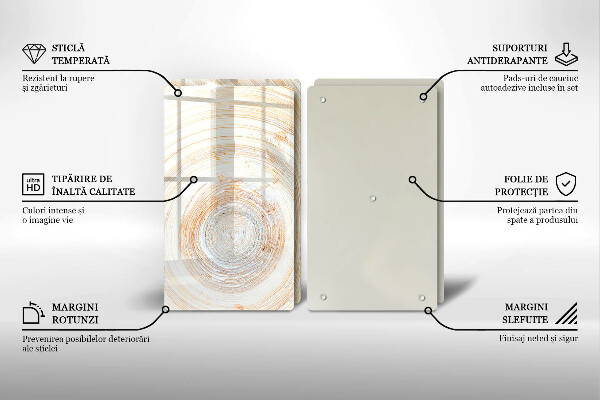 Kitchen worktop saver Wood texture