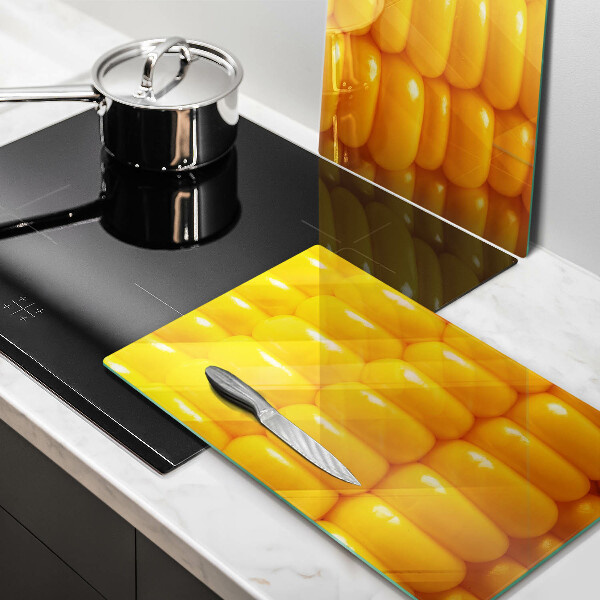 Glass worktop saver Corn grain