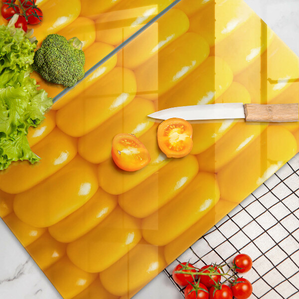 Glass worktop saver Corn grain