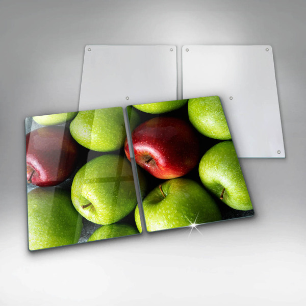 Glass worktop saver Juicy apples