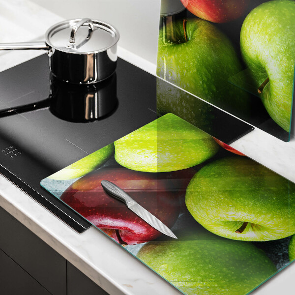 Glass worktop saver Juicy apples
